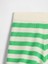 Kız Çocuk Yeşil Örgü Çizgili Şort 2
