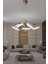 Dron Modern 4 Kol Tek Top Sarkıt Power LED Avize 1