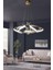 Dron Modern 4 Kol Tek Top Sarkıt Power LED Avize 2