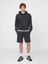 Erkek Koyu Gri Heavyweight Sweat Şort 1