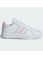 Grand Court Lifestyle Tennis Lace-Up Shoes Leather Sneaker Unisex Hakiki Deri Günlük Spor Ayakkabı Beyaz 1