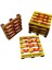 Scotch Whısky Ahşap Bardak Altlığı 6 Adet Set & 8 x 8 cm 4