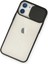 Iphone 12 Mini Kılıf Palm Buzlu Kamera Sürgülü Silikon - Siyah Bstmy 3