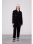 Siyah Düğme Detaylı Spor Takım 1