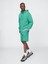 Erkek Yeşil Heavyweight Sweat Şort 4