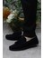 31019 Lacivert Süet Hakiki Deri Loafer Erkek Babet Erkek Ayakkabı 3