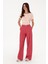 Kadın Vişne Pantolon (Kanvas-Chino) 50309122-VR223 3
