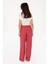 Kadın Vişne Pantolon (Kanvas-Chino) 50309122-VR223 4