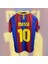 M.e.s.s.i. 2010-11 Sezon Barça Retro Kısa Kollu Forma Yetişkin Nostalji Bordo 1