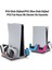 TP5-3550 Ps5 / Ps5 Slim / Ps Vr2 Uyumlu Rgb Işıklı Multifonksiyonel Şarj Standı | Soğutucu Fan + Dualsense Şarj + Vr2 Standı 2