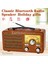 Büyük Boy Gerçek Ahşap Eskitme Görünümlü Çok Fonksiyonlu Retro Radyo | Müzik Sistemli Şarjlı Radyo 2