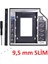 9mm HDD Caddy Kızak – Laptop DVD Yuvası Için Ssd/hdd Dönüştürücü Harddisk Kutusu 2