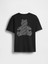 Erkek Çocuk Siyah Cepli Grafik T-Shirt 1