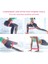 5 Adet Set Sertlik Dereceli Pilates Yoga Squat Bandı Aerobik Band Özel Elastik Malzeme 3