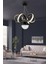 Kıvrım Tek Top Modern Oturma Ledli Avize 5