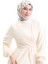 Karaca Soft Eşarp 81057-06 Gri Beyaz 1