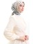 Karaca Soft Eşarp 81057-06 Gri Beyaz 2
