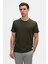 Ds Damat Comfort Fit Haki %100 Pamuk T-Shirt 6HC14ORT02005 1