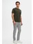 Ds Damat Comfort Fit Haki %100 Pamuk T-Shirt 6HC14ORT02005 4