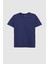 Ds Damat Comfort Fit Mor %100 Pamuk T-Shirt 6HC14ORT02005 5