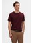 Ds Damat Comfort Fit Mürdüm %100 Pamuk T-Shirt 6HC14ORT02005 1