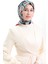 Karaca Rayon Eşarp 81055-03 Bordo Petrol 1