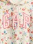 Kadın Çiçek Desenli Gap Logo Relaxed Havlu Kumaş Sweatshirt 3