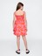 Kız Çocuk Pembe Smocked Poplin Elbise 3