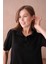 Kısa Kol Salaş Yazlık Polo Yaka Triko T-Shirt 5