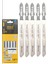 Meşem 6113 Metal Dekupaj Ağzı 5'li Set T118A 1