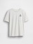 Erkek Çocuk Kırık Beyaz Cepli Grafik T-Shirt 1