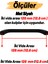 Mobilya Çekmece Mutfak Dolap Dolabı Kulpları Kapak Kulb 12.8 cm Kulp 128 mm Siyah Metal 2