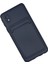 Samsung Galaxy A01 Core Kılıf Kelvin Kartvizitli Silikon - Lacivert Bstmy 2