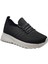 2302 Siyah-Beyaz Kadın Günlük Sneakers 1