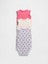 Bebek Mavi First Favorites Organik Pamuk 3'lü Bodysuit Seti 2