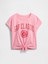 Kız Çocuk Pembe Gap Logo T-Shirt 4
