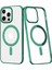 Iphone 12 Pro Max Kılıf Element Magneticsafe Sert Kapak - Köknar Yeşili Bstmy 1