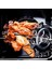 Barbekü Çelik Metal Kavurma Rotisserie Şiş Iğne Kafesi Fırın Kebap Makinesi Izgara Araçları (Yurt Dışından) 3