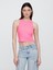 Kadın Pembe Gap Logo Crop Atlet 1