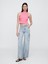 Kadın Pembe Gap Logo Crop Atlet 4