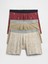 Erkek Çok Renkli 3'lü Brief Boxer Seti 1