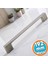 Mobilya Mutfak Çekmece Dolap Dolabı Kapak Kulbu Kulpu Kulpları (192 mm - 19.2 Cm) Inox Metal Kulp 1