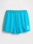 Kadın Mavi Heavyweight Fransız Havlu Kumaş Classic Sweat Şort 2