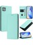 Samsung Galaxy A22 5g Için Kılıf Manyetik Kapatma Ince Rfıd Engelleme Deri Cüzdan Telefon Kılıfı Kart Yuvaları ile (Yurt Dışından) 1