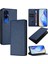 Tecno Pova 4 Pro 4g Için Kılıf Manyetik Kapatma Ince Rfıd Engelleme Deri Cüzdan Telefon Kılıfı Kart Yuvaları ile (Yurt Dışından) 1