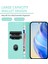 Realme P3 Pro 5g Için Kılıf Manyetik Kapatma Ince Rfıd Engelleme Deri Cüzdan Telefon Kılıfı Kart Yuvaları ile (Yurt Dışından) 3