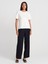 31763 Bisiklet Yaka T-Shirt-Ekru 4