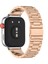Huawei Watch Fit 4 Fit 4 Pro Uyumlu Paslanmaz Döküm Çelik Metal Kordon Dayanıklı ve Şık 2