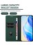 Tecno Spark 30 4g Için Kılıf Manyetik Kapatma Ince Rfıd Engelleme Deri Cüzdan Telefon Kılıfı Kart Yuvaları ile (Yurt Dışından) 3