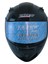 Motosiklet Kask Ece 22.R06 Double Vizörlü Full Face Motor Kaskı Black 3